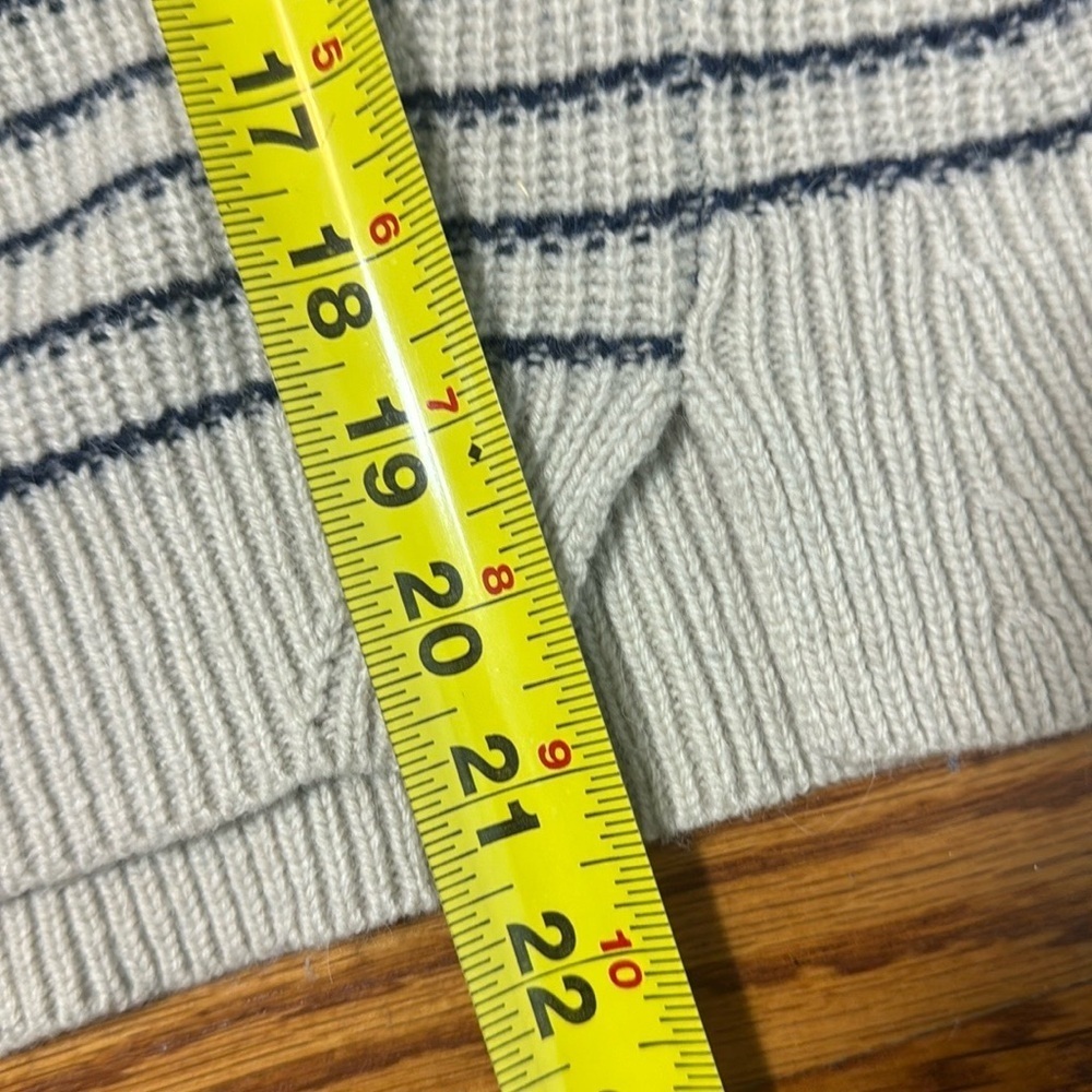All Saints Striped Mull Jumper Sweater‎ Wool Alpaca Size Small - Picture 7 of 7